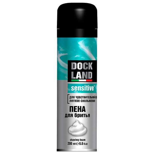 Пена для бритья Dockland 200мл сенсетив