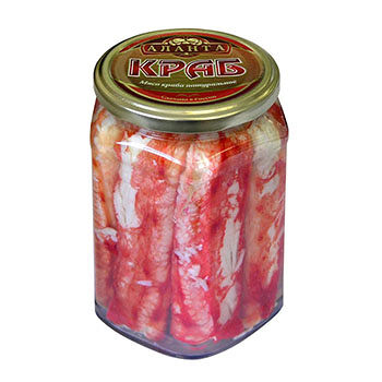 Краб в солевой заливке 