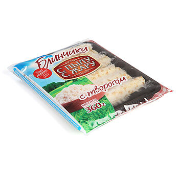 Блинчики С Пылу с Жару с творогом 360г Россия