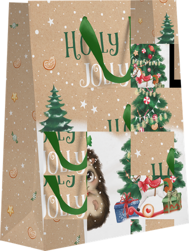 

Пакет подарочный Snow крафт, 23х18х10 см, Арт. KM в ассортименте 1 шт.