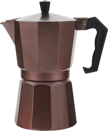 

Кофеварка гейзерная Homeclub RW-1 с декоративным покрытием, алюминий, 300 мл