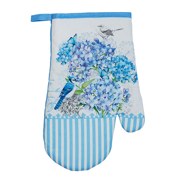Provance гортензия прихватка-варежка, 100% хлопок, 17х28см