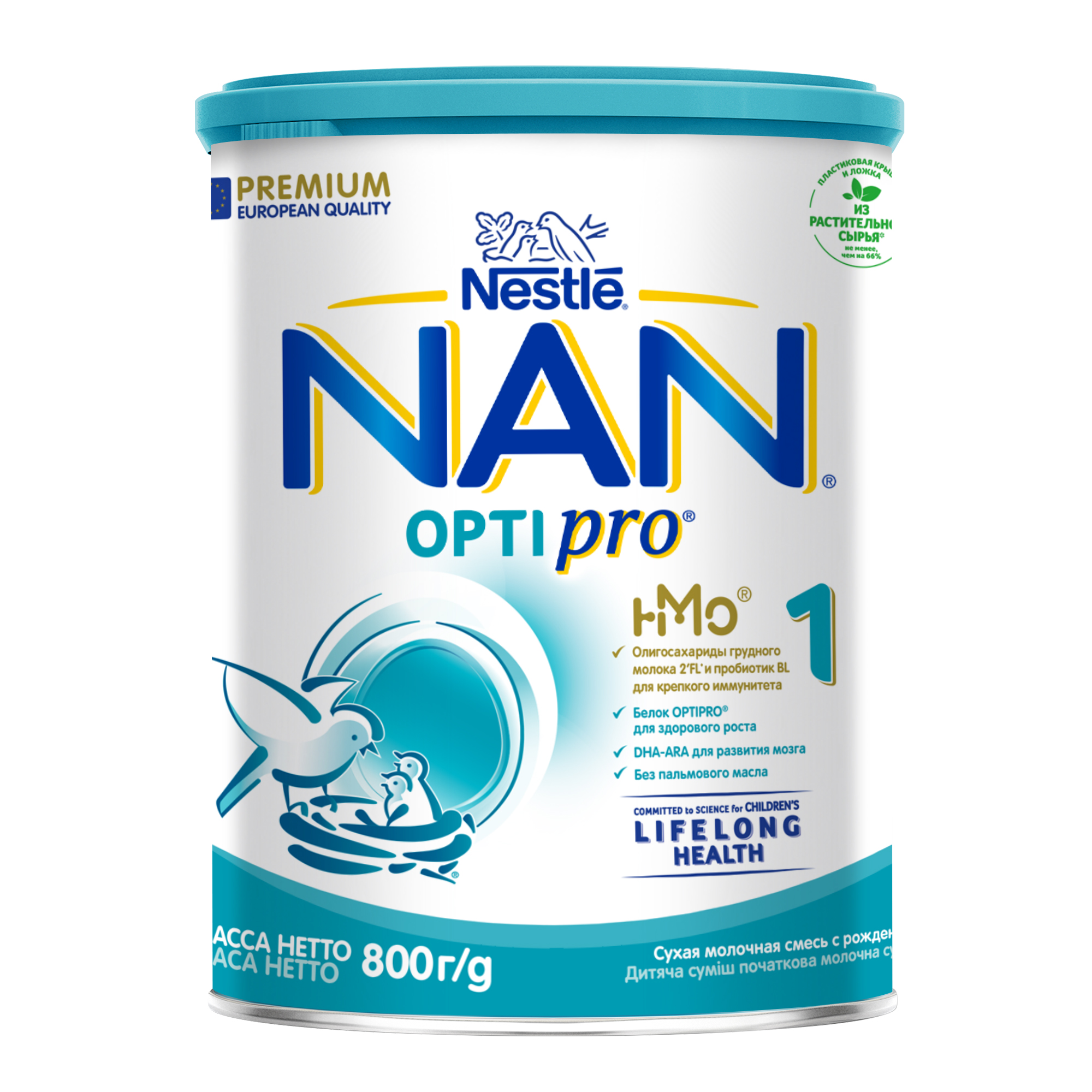 

Смесь NAN Optipro 1 молочная сухая 800 г