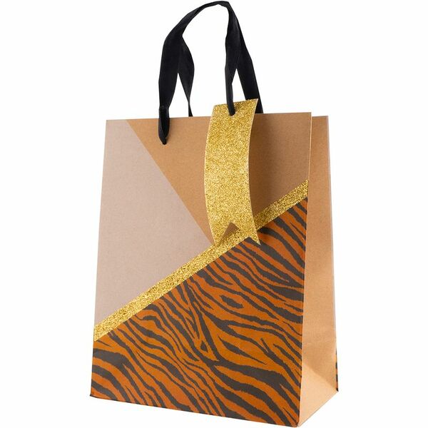 Пакет подарочный в ассортименте, 18x23x10 см