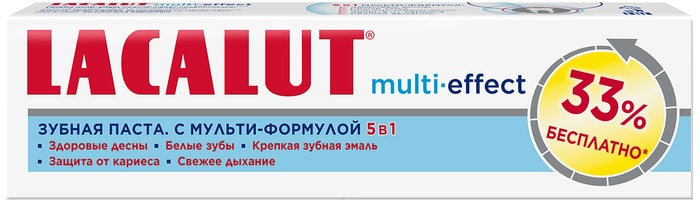 

Зубная паста Lacalut multi-effect 100 мл