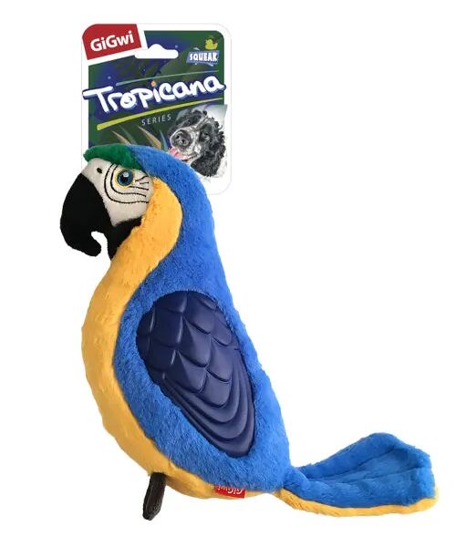 Попугай с пищалкой, большой