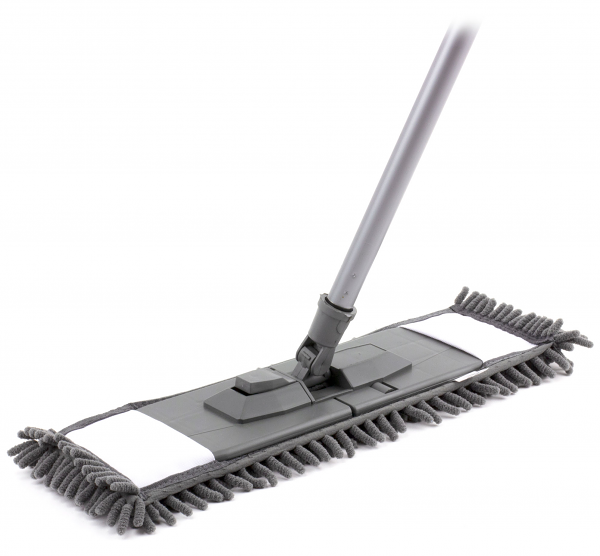 Швабра In'Loran шенилл серая,  42х13х110 см