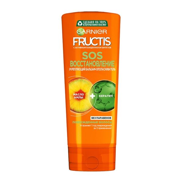 Garnier Fructis SOS Восстановление Бальзам-ополаскиватель, 387 мл