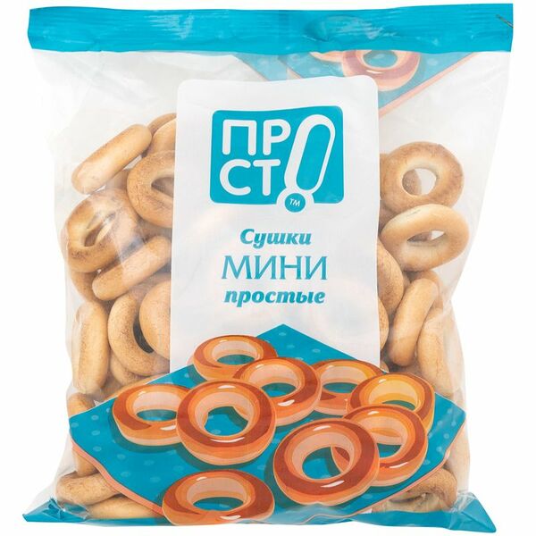 Мини-сушки простые Пр!ст, 350г