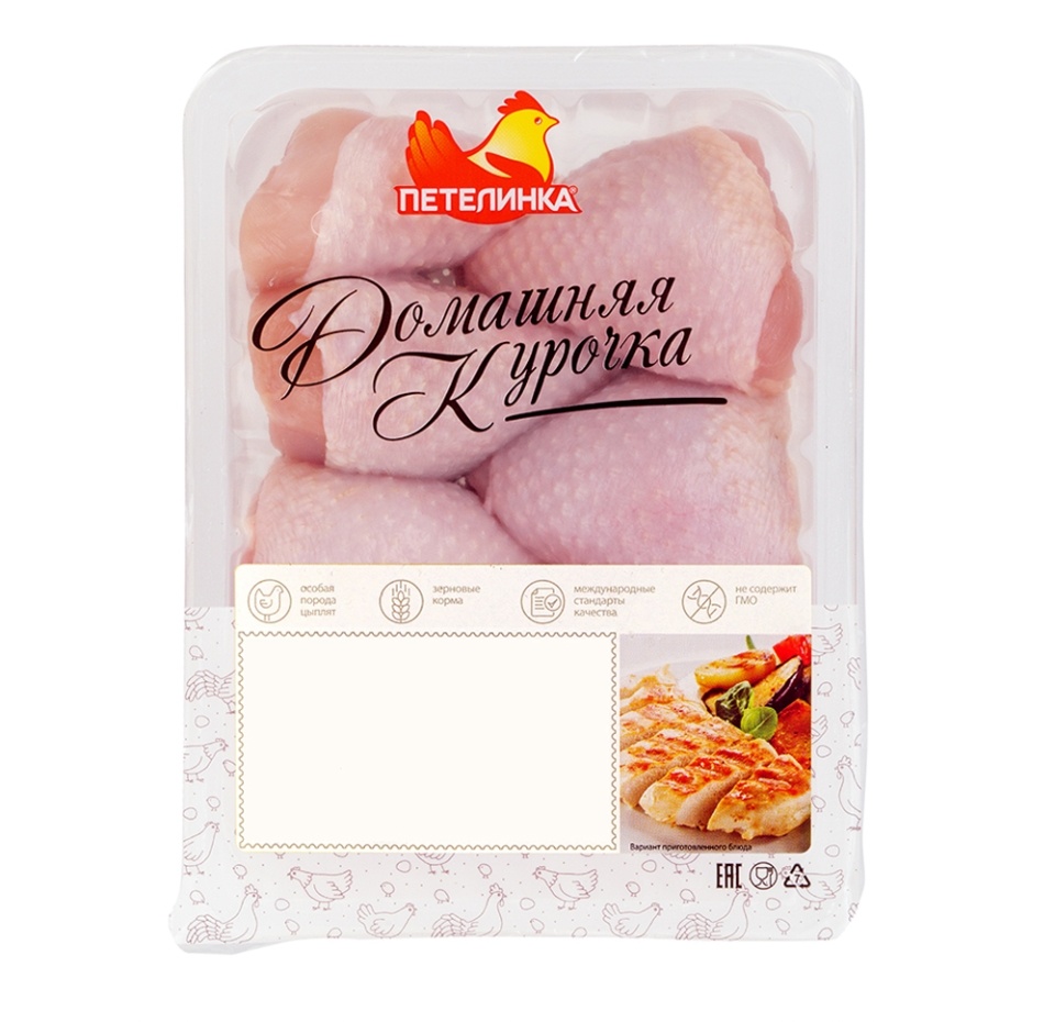 

Мясо цыпленка-бройлера на косточке Петелинка Домашняя Курочка Россия вес