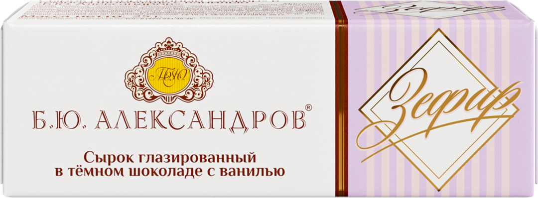 

Сырок-зефир А.Ростагрокомплекс в тёмном шоколаде 0.5% 25 г