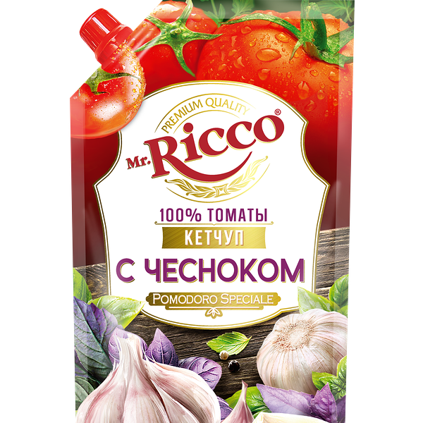 Кетчуп Mr.Ricco с чесноком