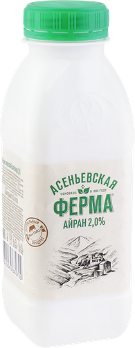

Айран Асеньевская ферма 2% 330 мл