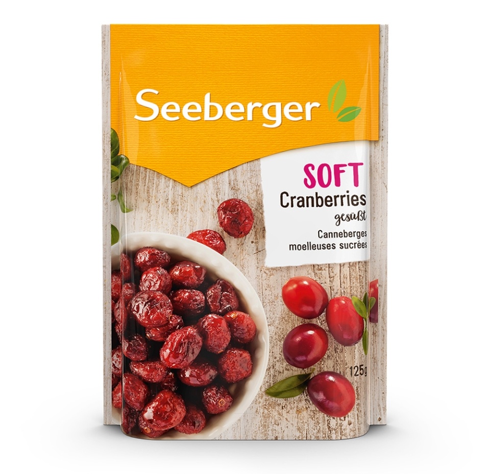 

Клюква мягкая Seeberger с сахаром