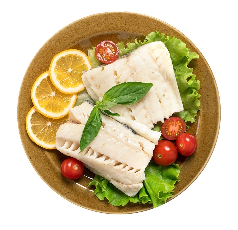 

Филе трески атлантической на пару, вес