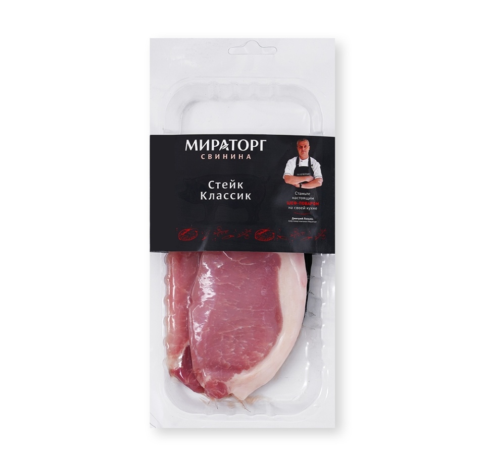 

Стейк свиной Мираторг Tender Pork Классический без кости охлажденный, 300 г