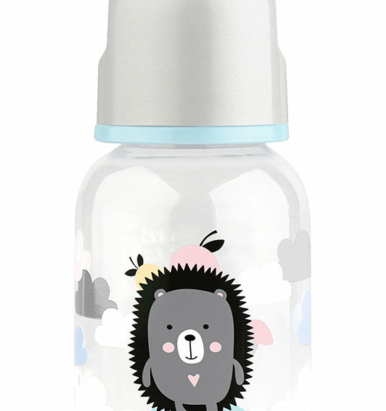 Бутылочка с соской Lubby Малыши и малышки от 0 мес 120-125мл классика/полипропилен арт12023/144/12