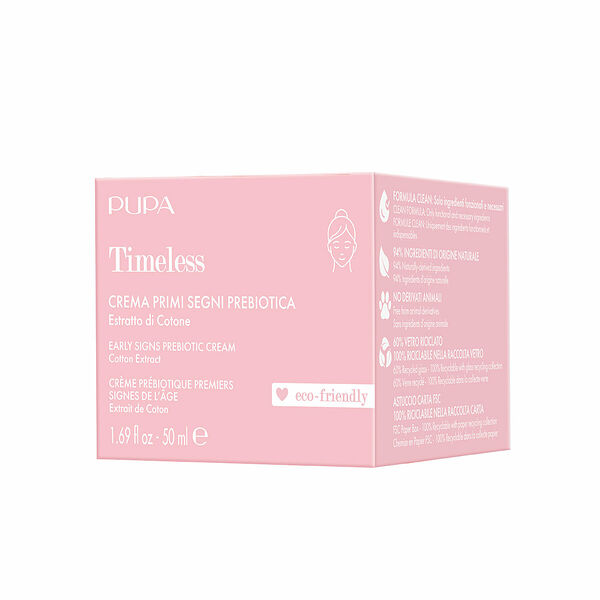PUPA Крем для лица с пребиотиками при первых признаках старения Timeless, 50 мл