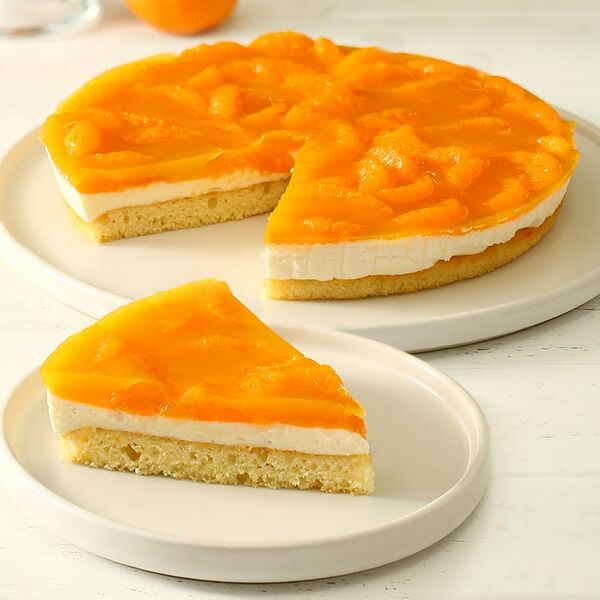 Тарт с мандаринами и маракуйей на суфле Птичка МясновЪ Пекарня от КуулКлевер, 700г