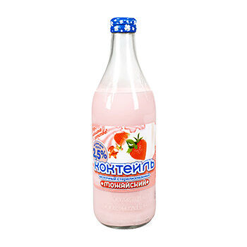 Коктейль молочный Можайский Клубника 2,5%