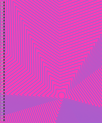 

Тетрадь LISTOFF Geometry А5, 96 листов, в клетку, на гребне