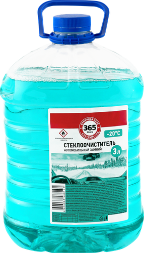 

Стеклоочиститель 365 ДНЕЙ до -20 градусов, 3л