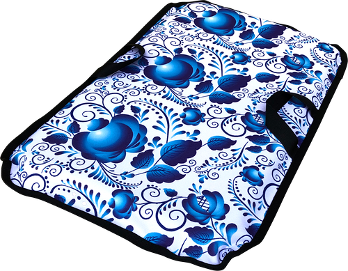 Санки-ледянки Ф78 60х40см, мягкие, цвет в ассортименте