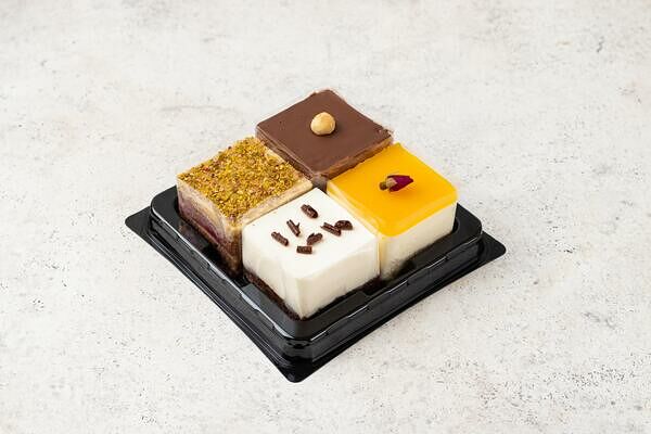 Ассорти пирожных 4 вкуса 