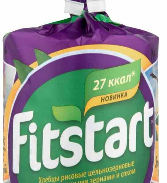 Хлебцы рисовые Fitstart Манго-маракуйя, 100г