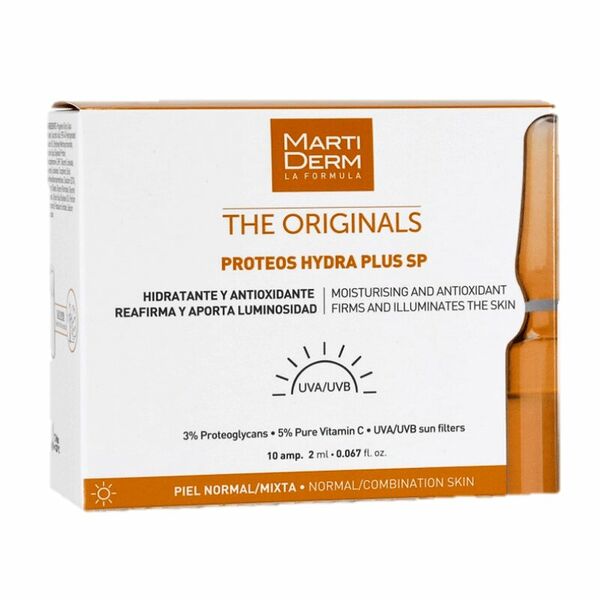 Сыворотка для лица и шеи MartiDerm The Originals Proteos Hydra Plus SP 2 мл x 10 шт