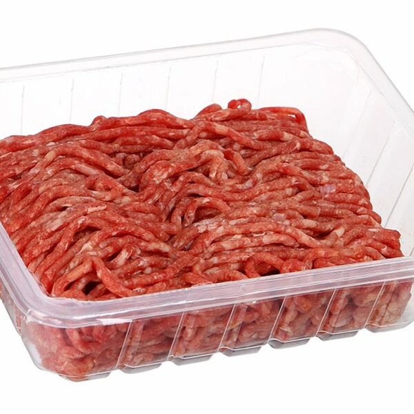 Фарш свино-говяжий АШАН Красная птица По-деревенски