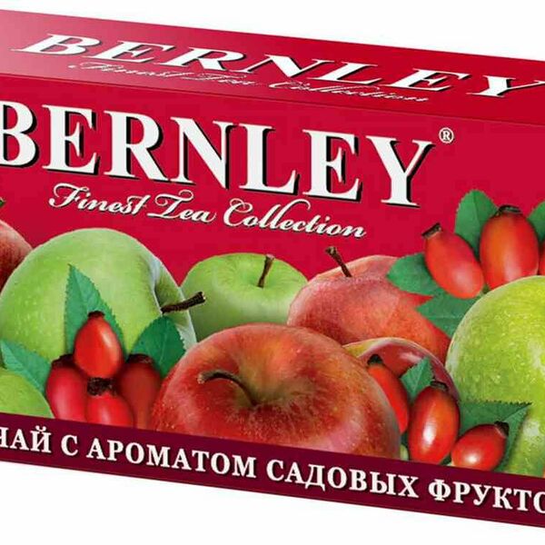 Чай черный Bernley Садовые фрукты, 25×1,5 г