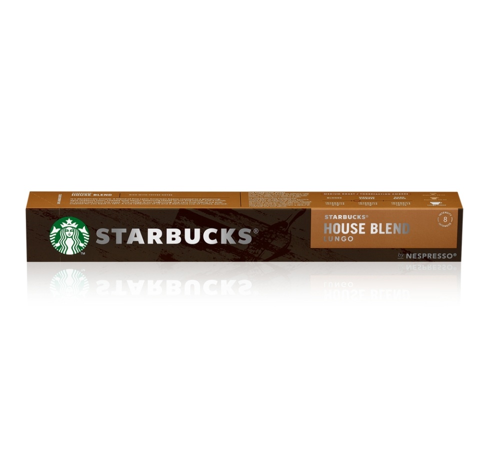 

Кофе в капсулах Starbucks House Blend средней обжарки для системы Nespresso 10 шт. 57 г