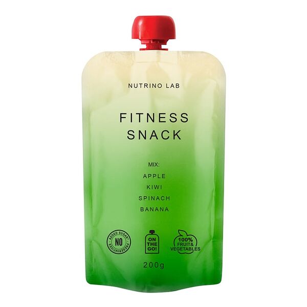 Пюре Nutrino Lab из яблока, киви, шпината, банана (без сахара) 200 г, Республика Сербия