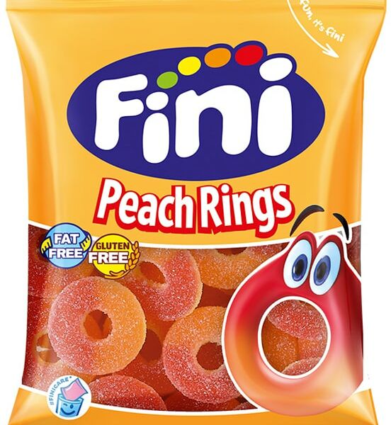 Мармелад Fini жевательный Peach Rings 90г