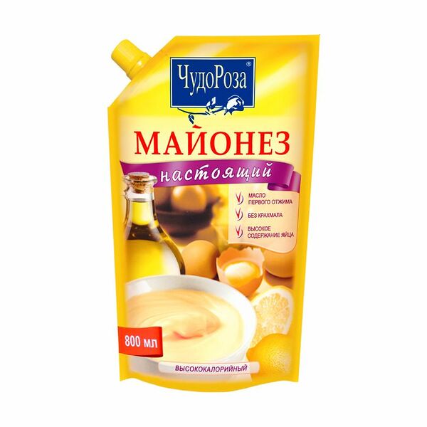 Майонез Чудо Роза 61%