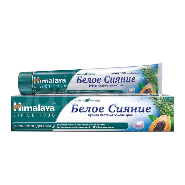 Зубная паста Himalaya 75мл Белое сияние