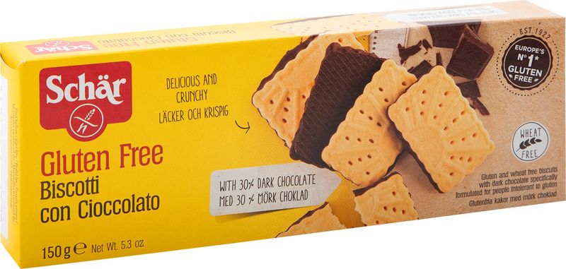 

Печенье Schar Biscotti con Cioccolato с шоколадом без глютена 150 г
