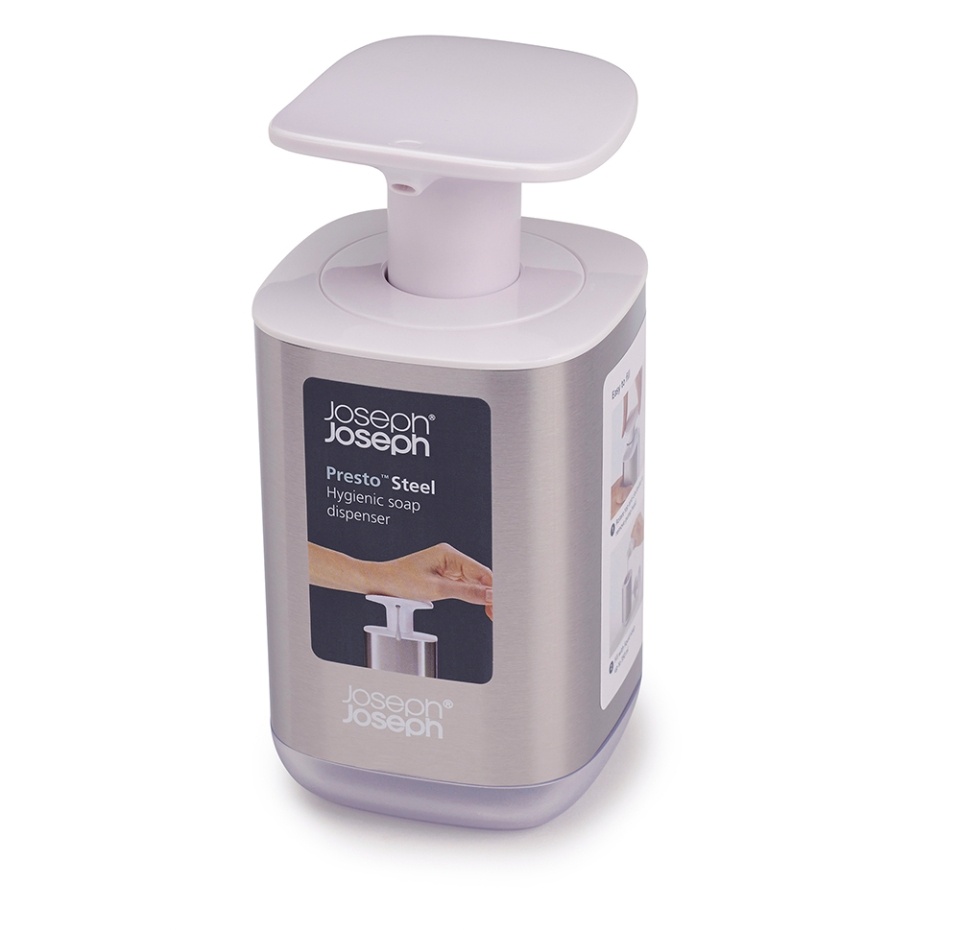 

Дозатор для жидкого мыла Joseph Joseph Presto Steel 70532