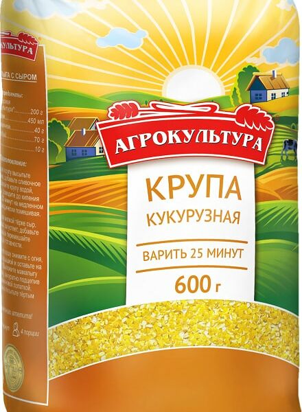 Крупа Агрокультура кукурузная 600г