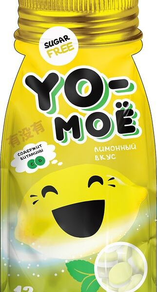 Леденцы Yo-Мое Освежающие лимон 12г