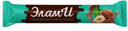 Конфеты глазированные Konfesta Элами с ореховой начинкой, вес