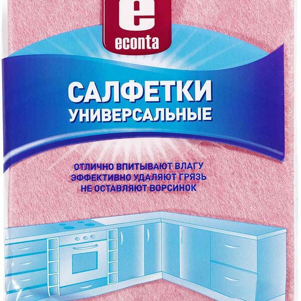 Салфетки Econta универсальные 30х38см