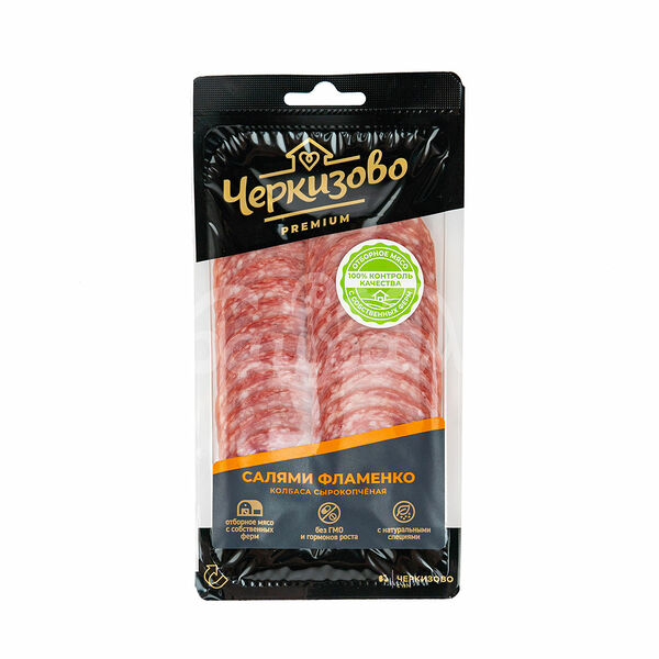 Колбаса Салями Фламенко  100гр с/к Нарезка Черкизово