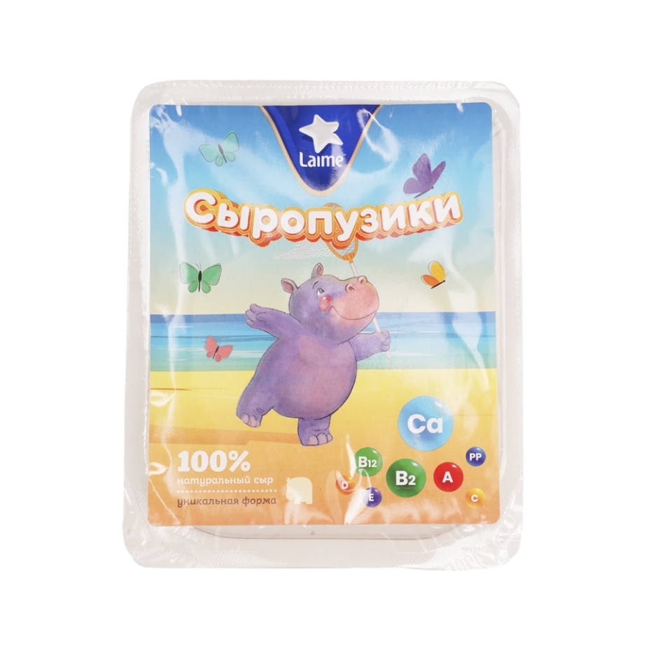 

Сыр полутвердый Laime Моцарелла Сыропузики 45% фасованный 90 г Россия