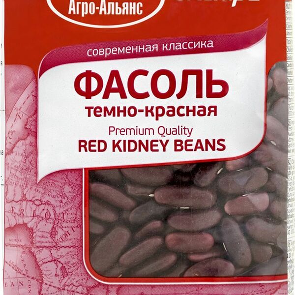 Агро-Альянс Фасоль темно-красная Экстра