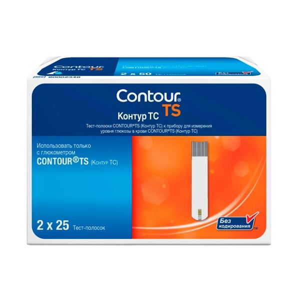 Контур ТС тест-полоски 50 шт 