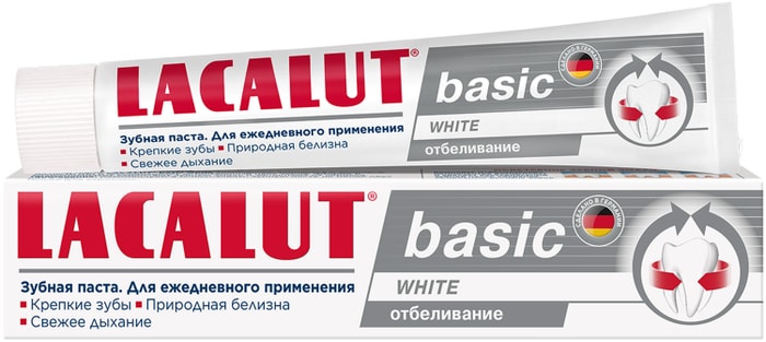 

Зубная паста Lacalut Basic Отбеливание 75 мл