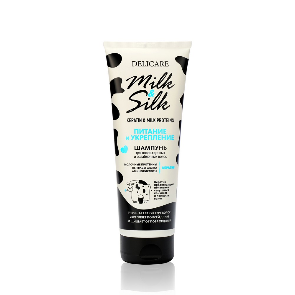 

Шампунь для волос Delicare Milk & Silk питание 250 мл