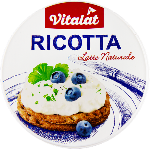 Сыр Vitalat Рикотта 40%, 250 г